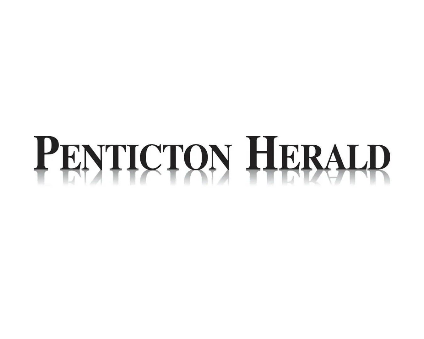 Penticton Herald logo with reflection
