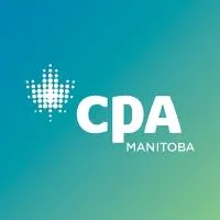 CPA Manitoba logo with dotted maple leaf