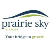 Prairie Sky Strategy logo with growth tagline