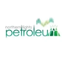 Northern Lights Petroleum logo with green mountains