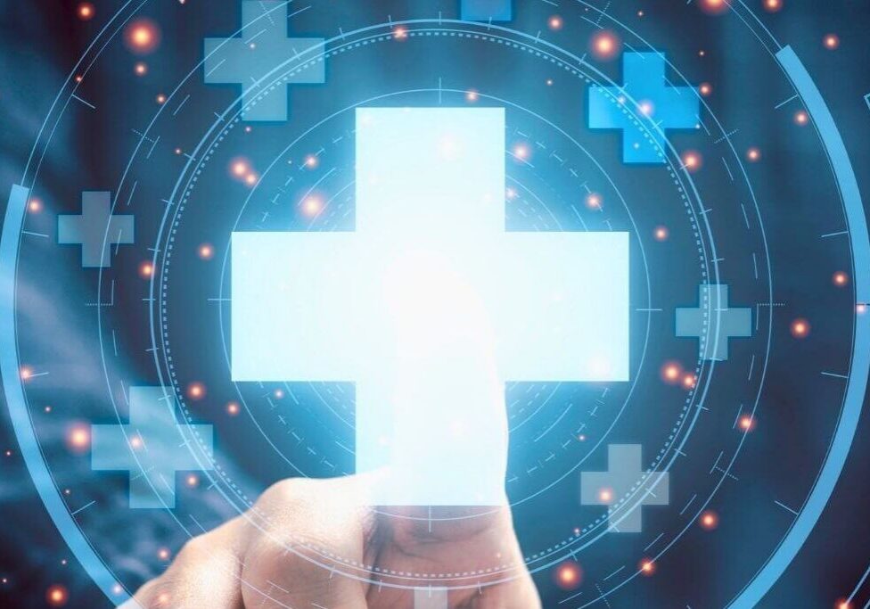 Digital health innovation concept