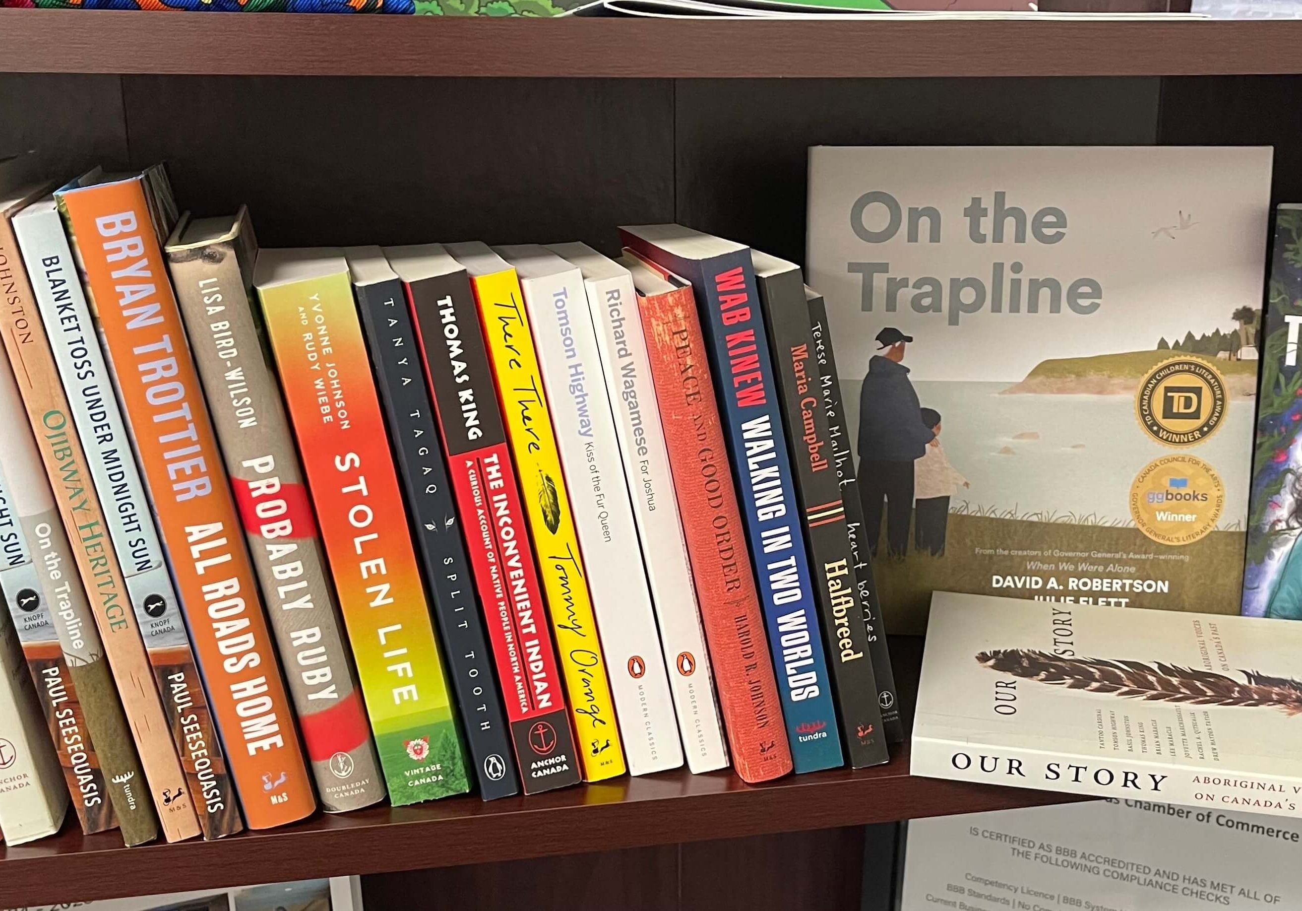 Assorted novels and non-fiction books