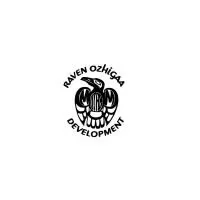 Raven Ozhiga Development black circular logo