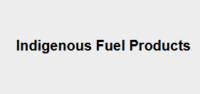 Indigenous Fuel Products text on gray background