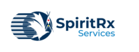 SpiritRx Services blue circular bird logo