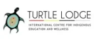 Turtle Lodge logo with turtle emblem