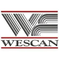 WESCAN logo with stylized striped W