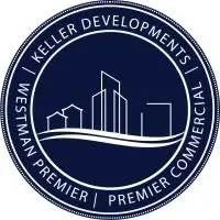 Keller Developments navy real estate commercial logo