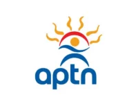 APTN logo with sun and blue figure